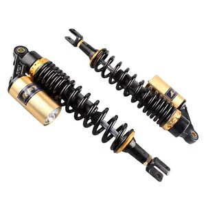 2x 415mm リアエアショックアブソーバー クレビス クワッド ダンパー スズキ ホンダ ヤマハ BMW用 2x 415mm Rear Air Shock Absorbers Clevis Quad Damper For Suzuki Honda Yamaha BMW 【並行輸入品】｜カスタムパーツ WORLD倉庫