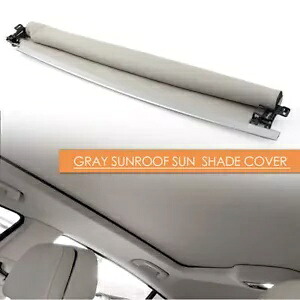 1X グレーサンルーフサンルーフカーテンシェードカバー 7P0877307C VW トゥアレグ 2011-2018 1X Grey Sunroof Sun Roof Curtain Shade Cover 7P0877307C For VW Touareg 2011-2018 【並行輸入品】｜カスタムパーツ WORLD倉庫