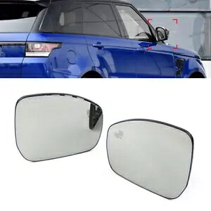 ランドローバー LR4 LR5 レンジローバー用死角付きペア自動薄暗い加熱ミラー Pair Auto Dim Heated Mirror With Blind Spot For Land Rover LR4 LR5 Range Rover 【並行輸入品】