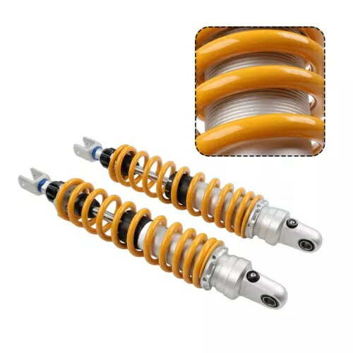 8.5 ミリメートルスプリング 415 ミリメートルオートバイ調整可能なショックアブソーバー ATV UTV ヤマハ 8.5MM Spring 415MM Motorcycle Adjustable Shock Absorber For ATV UTV Yamaha 【並行輸入品】
