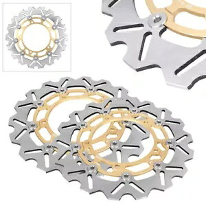 フロントブレーキディスクローターパッドヤマハ 03 04 YZF R6 & 04-07 FZ6 & 2009-2011xJ6 Front Brake Discs Rotors Pad For YAMAHA 03 04 YZF R6 & 04-07 FZ6 & 2009-2011xJ6 【並行輸入品】｜カスタムパーツ WORLD倉庫
