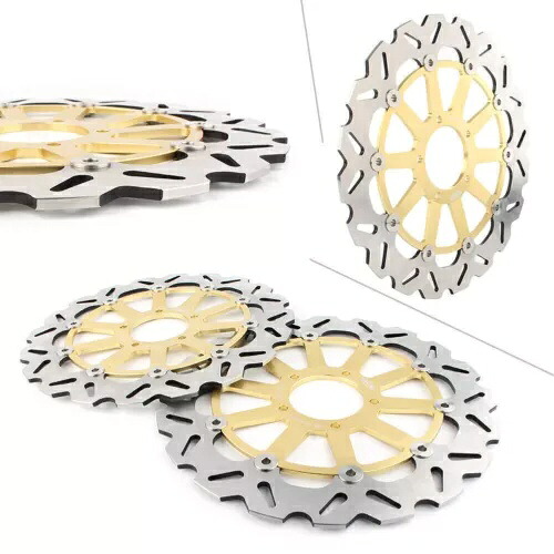 2x フロントブレーキディスクローター Ducati Multistrada Enduro 1200 & Monster 796 1100 用 2x Front Brake Disc Rotors For Ducati Multistrada Enduro 1200 & Monster 796 1100 【並行輸入品】|カスタムパーツ WORLD倉庫