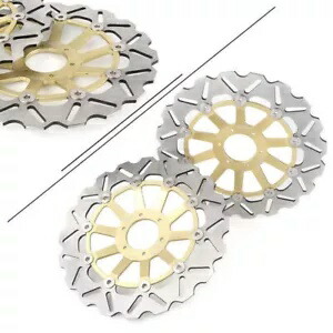 フロントブレーキディスクローターパッドホンダ 95-98 CBR600RR & 94-97 CBR 900RR VFR 750F Front Brake Discs Rotors Pad For Honda 95-98 CBR600RR & 94-97 CBR 900RR VFR 750F 【並行輸入品】