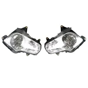 フロントクリアヘッドライトヘッドランプアセンブリホンダ GL1800 ゴールドウィング 2001-2008 Front Clear Headlight Head Lamp Assembly For Honda GL1800 Goldwing 2001-2008 【並行輸入品】
