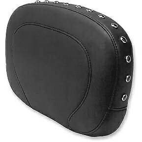 MUSTANG 76571 ブラック スタッズ スタッズ付き助手席背もたれパッド MUSTANG 76571 Black Studs Studded Passenger Backrest Pad 【並行輸入品】