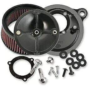S&S 66mmスロットルボディ用スーパーストックステルスエアクリーナーキット 170-0165 S&S 170-0165 Super Stock Stealth Air Cleaner Kit for 66mm Throttle Body 【並行輸入品】