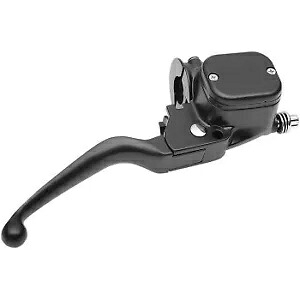Drag Specialty 0610-0690 ブラック 11/16 インチ デュアル ディスク フロント ブレーキ マスター シリンダー Drag Specialties 0610-0690 Black 11/16\