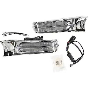 Ciro 40048 クローム クリア/レッド フィラー パネル ライト 14-21 年用 Ciro 40048 Chrome Clear/Red Filler Panel Lights for 14-21 【並行輸入品】