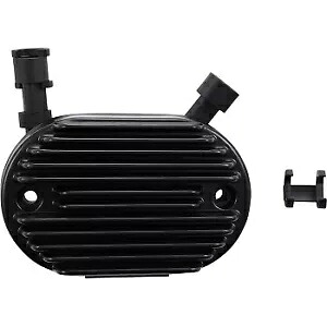 Drag Specialty 2112-1028 ブラック 電圧レギュレーター 08-10 FXST FLST & ロッカー用 Drag Specialties 2112-1028 Black Voltage Regulator for 08-10 FXST FLST & Rocker 【並行輸入品】