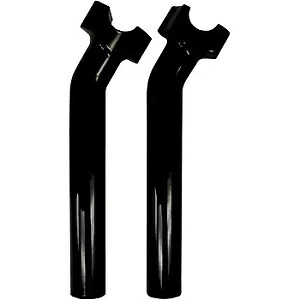 Drag Specialty 0602-0522 ブラック 9.5 インチ プルバック バッファロー ビレット ハンドルバー ライザー Drag Specialties 0602-0522 Black 9.5" Pullback Buffalo Billet Handlebar Risers 【並行輸入品】｜カスタムパーツ WORLD倉庫