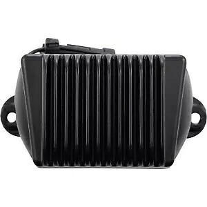 Drag Specialty 2112-1036 ブラック プレミアム ボルテージ レギュレーター 04-05 ツーリング用 Drag Specialties 2112-1036 Black Premium Voltage Regulator for 04-05 Touring 【並行輸入品】