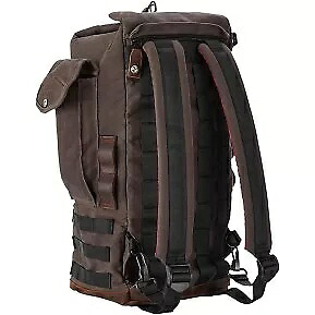 BURLY BRAND B15-1013D ダークオーク ボイジャー シーシーバー バックパック BURLY BRAND B15-1013D Dark Oak Voyager Sissy Bar Backpack 【並行輸入品】