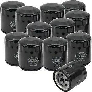 S&S CYCLE オイルフィルター ブラック 12個入り 310-0239 S&S CYCLE 310-0239 Oil Filter Black - 12-Pack 【並行輸入品】