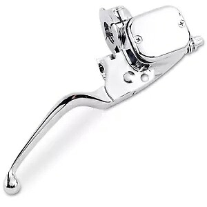 Drag Specialty 0610-0250 クローム フロント ブレーキ マスター シリンダー 9/16 インチ ボア Drag Specialties 0610-0250 Chrome Front Brake Master Cylinder 9/16\