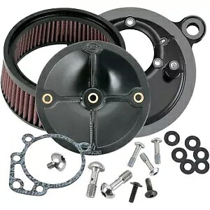 S&S スーパーストック ステルス エア クリーナー キット 93-99 Evo ビッグツイン用 E または G キャブレター付き S&S Super Stock Stealth Air Cleaner Kit for 93-99 Evo Big Twin w/ E or G Carb 【並行輸入品】