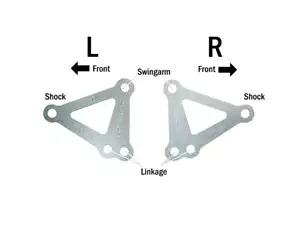 ヤマハ 1999-2001 YZF-R6 ボルテックス リアサスペンション ロワリング リンク YAMAHA 1999-2001 YZF-R6 VORTEX REAR SUSPENSION LOWERING LINKS 【並行輸入品】｜カスタムパーツ WORLD倉庫