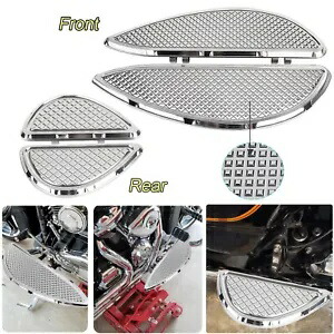 フロントリアフロアボードフットペグキットハーレーロードキング FLHP FLHRC FLHRC 94-23用 Front Rear Floorboards Foot Pegs Kit For Harley Road King FLHP FLHRC FLHRC 94-23 【並行輸入品】