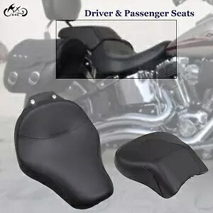 ハーレーファットボーイ FLSTF EFI FLSTFI Peace Office SE用ブラック運転席助手席 Black Driver Passenger Seat For Harley Fat Boy FLSTF EFI FLSTFI Peace Office SE 【並行輸入品】｜カスタムパーツ WORLD倉庫