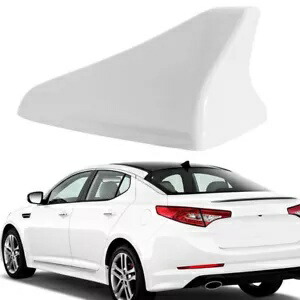 2011-2016 起亜フォルテエボニーホワイトカラーコード EB シャークフィンアンテナ空中カバー For 2011-2016 Kia Forte Ebony White Color Code EB Shark Fin Antenna Aerial Cover画像