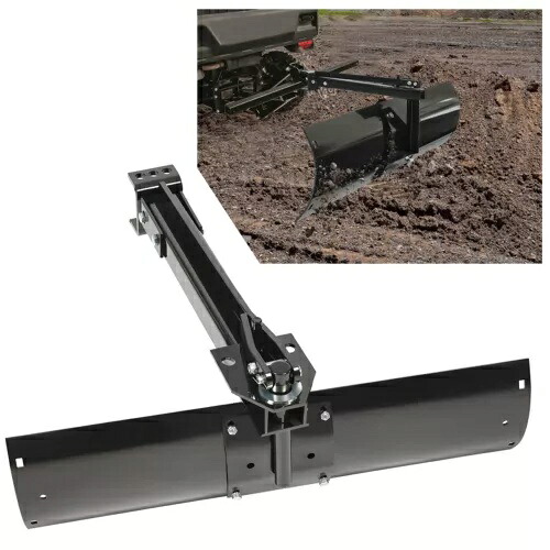 ユニバーサルスリーブヒッチ牽引後ろリアスクレープブレードUTV/ATV用ハードウェア付き Universal Sleeve Hitch Tow Behind Rear Scrape Blade W/ hardware For UTV/ATV 【並行輸入品】｜カスタムパーツ WORLD倉庫