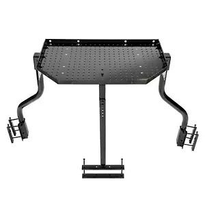 屋外発電機保管RV用ユニバーサルAフレーム貨物キャリアトレーラートレイ Universal A-Frame Cargo Carrier Trailer Tray For Outdoor Generator Storage RV 【並行輸入品】