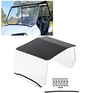 2009-2021 ポラリス RZR 170 フロントおよびリアフロントガラス傷防止 & ルーフ用 For 2009-2021 Polaris Rzr 170 Front And Rear Windshield Scratch Resistant & Roof 【並行輸入品】
