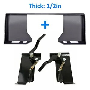 変換アダプター ラッチ＆マウントプレート 1/2インチ HD スキッドステア クイックタッチアタッチメント Conversion Adapter Latch & Mount Plate 1/2\