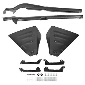 新しいブラック A アームトレーリングガードプロテクターセット Can Am Maverick X3 XRS 用 New Black A Arm Trailing Guards Protectors Set For Can Am Maverick X3 XRS 【並行輸入品】