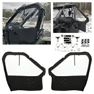 ホンダ パイオニア 500 2015-2019 ブラック左 & 右ソフトドア #0SR90-HL5-210 For Honda Pioneer 500 2015-2019 Black Left & Right Soft Doors #0SR90-HL5-210 【並行輸入品】