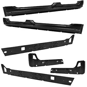 シボレーシルバラード GMC シエラ 1500/2500/3500 99-07 クルーキャブロッカーパネル用 For Chevy Silverado GMC Sierra 1500/2500/3500 99-07 Crew Cab Rocker Panels 【並行輸入品】