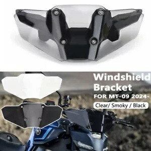 フロントガラスブラケットヤマハ MT-09 MT 09 MT09 2024 フロントガラスウインドディフレクター Windshield Bracket For YAMAHA MT-09 MT 09 MT09 2024 Windscreen Wind Deflector 【並行輸入品】