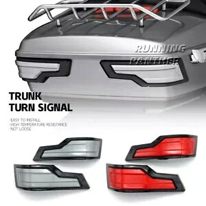 トランクターンシグナルブレーキインジケーターテール LED ライトロードエレクトラグライドウルトラ Trunk Turn Signal Brake Indicator Tail LED Lights For Road Electra Glide Ultra 【並行輸入品】｜カスタムパーツ WORLD倉庫