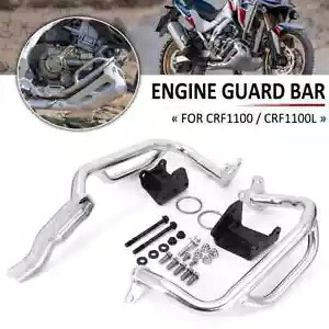 Higway エンジンガード クラッシュバー プロテクター ホンダ CRF1100L アドベンチャー ADV スポーツ用 Higway Engine Guard Crash Bar Protector For HONDA CRF1100L Adventure ADV Sport 【並行輸入品】