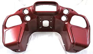 Mutazu ファイアレッド インナー ロード グライド フロント フェアリング ハーレー ロード グライド FLTR に適合 Mutazu Fire Red Inner Road Glide Front Fairing Fits Harley Road Glide FLTR 【並行輸入品】