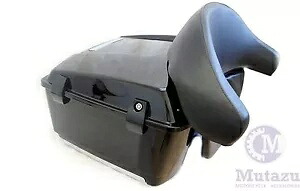 Mutazu CVO 09-13 キングツアーパック ハーレーツーリング用ブラックプレミアムハードウェア付き Mutazu CVO 09-13 King Tour Pak w/ Black Premium Hardware for Harley Touring 【並行輸入品】