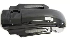 CVO デュアルカットアウト ストレッチ拡張リアフェンダー LED付き 09-20 ハーレーツーリング用 CVO Dual Cut Out Stretched Extended Rear Fender w LED for 09-20 Harley Touring 【並行輸入品】