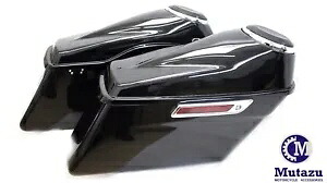 完全な 2014-UP ハードサドルバッグサドルバッグ、6.5 インチスピーカー蓋付きハーレーツーリング Complete 2014-UP Hard Saddlebags Saddle bag w/ 6.5" Speaker Lids Harley Touring 【並行輸入品】｜カスタムパーツ WORLD倉庫