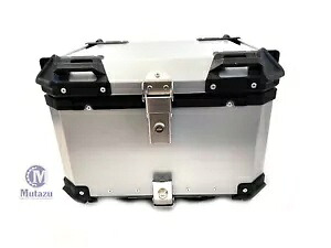 シルバー パニア トップケース ボックス マウント付き BMW 14-18 R1200GS ADV/18-23 R1250 ADV用 Silver Pannier Top Case Box w/ Mount for BMW 14-18 R1200GS ADV/ 18-23 R1250 ADV 【並行輸入品】