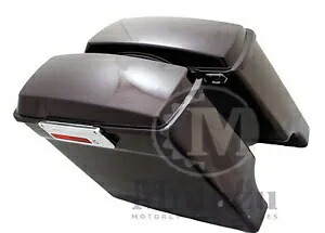 ブラックチェリー ファット アス ワイド エクステンド ストレッチ ハード サドルバッグ ハーレー HD ツーリング Black Cherry Fat Ass Wide Extended Stretched Hard Saddlebag Harley HD Touring 【並行輸入品】