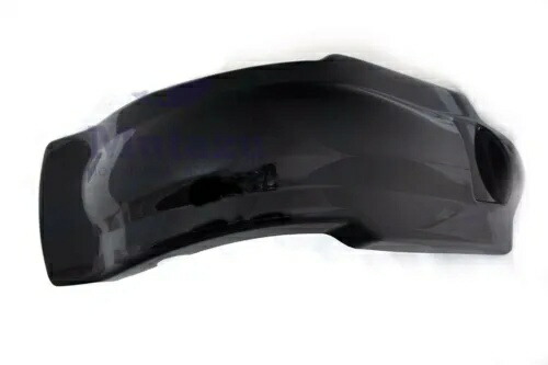 Mutazu ビビッドブラック ハーレーツーリングモデル用拡張ストレッチフェンダーオーバーレイ Mutazu Vivid Black Extended Stretched Fender Overlay for Harley Touring Models 【並行輸入品】 61,105円