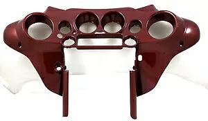 Mutazu ファイアレッド フロントインナーフェアリング ハーレーダビッドソン HD ツーリングモデル FLHT用 Mutazu Fire Red Front Inner Fairing for Harley Davidson HD Touring Models FLHT 【並行輸入品】｜カスタムパーツ WORLD倉庫