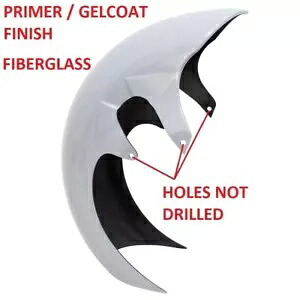 ステルスファイバーフロントフェンダースズキブルバードイントルーダー M1800 VZR1800 M109R Stealth Fiber Front Fender For Suzuki Boulevard Intruder M1800 VZR1800 M109R 【並行輸入品】