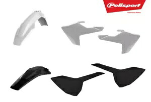Polisport プラスチック キット セット ホワイト ブラック 交換用 Husqvarna TE FE 2017-2019 Polisport Plastic Kit Set White Black Replacement Husqvarna TE FE 2017-2019 【並行輸入品】