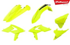 Polisport プラスチック キット セット Flo イエロー 交換用 BETA 125 200 250 300 RR 2019 Polisport Plastic Kit Set Flo Yellow Replacement BETA 125 200 250 300 RR 2019 【並行輸入品】