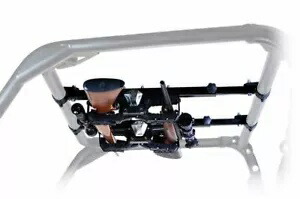 Seizmik OHGR オーバーヘッドガンラック 2 ガンホルダー 1.75インチ 1 3/4インチ SXS UTV ケージ用 Seizmik OHGR Overhead Gun Rack 2 Gun Holder For 1.75\