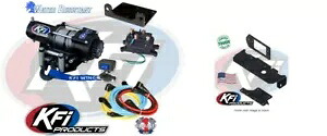 KFI 2000 LB ウインチとマウントキット ホンダ パイオニア 1000 & 5 & 6 LE 2016-2024 KFI 2000 LB Winch and Mount Kit Honda Pioneer 1000 & 5 & 6 LE 2016-2024 【並行輸入品】