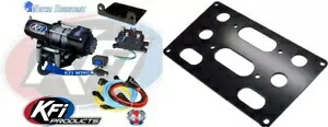 KFI 2500 LB ウインチ & マウントキット Arctic Cat 230 250 300 400 454 500 1996-2001 KFI 2500 LB Winch & Mount Kit Arctic Cat 230 250 300 400 454 500 1996-2001 【並行輸入品】