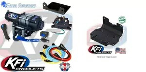 KFI 3000 LB スチールケーブル ウインチとマウントキット ヤマハ グリズリー コディアック 700 2016-2024 KFI 3000 LB Steel Cable Winch and Mount Kit Yamaha Grizzly Kodiak 700 2016-2024 【並行輸入品】｜カスタムパーツ WORLD倉庫