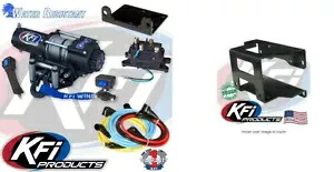 KFI 3000 LB ウインチとマウントキット ポラリスホークアイ 06-07 スポーツマン 300 400 08-10 KFI 3000 LB Winch and Mount Kit Polaris Hawkeye 06-07 Sportsman 300 400 08-10 【並行輸入品】|カスタムパーツ WORLD倉庫