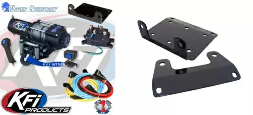 KFI 3000 LB ウインチ & マウントキット アルテラ 400 450 500 2016-2024 350 366 425 08-15 KFI 3000 LB Winch & Mount Kit Alterra 400 450 500 2016-2024 350 366 425 08-15 【並行輸入品】